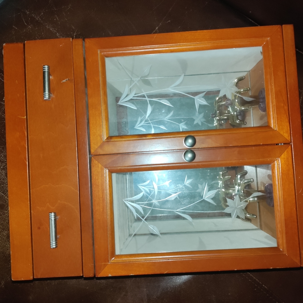 Croft & Barrow JX1246 brown jewelry box